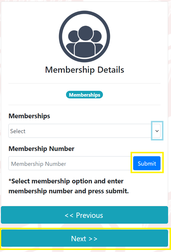 Membership Details