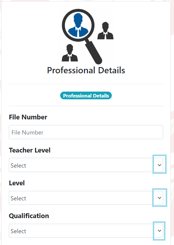 Professional Details A